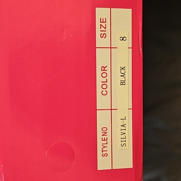 Dream Pairs Silvia High Heel Platform Womens 8 Open Toe Ankle Strap Black - Picture 10 of 10